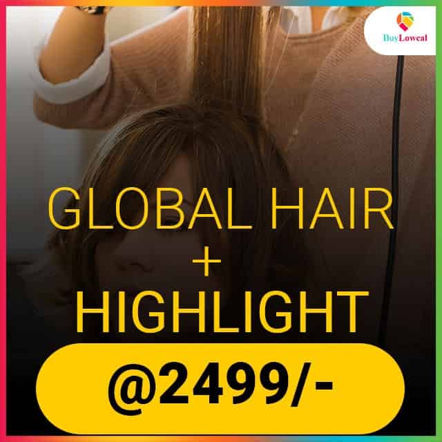 Global Hair Colour and Highlight